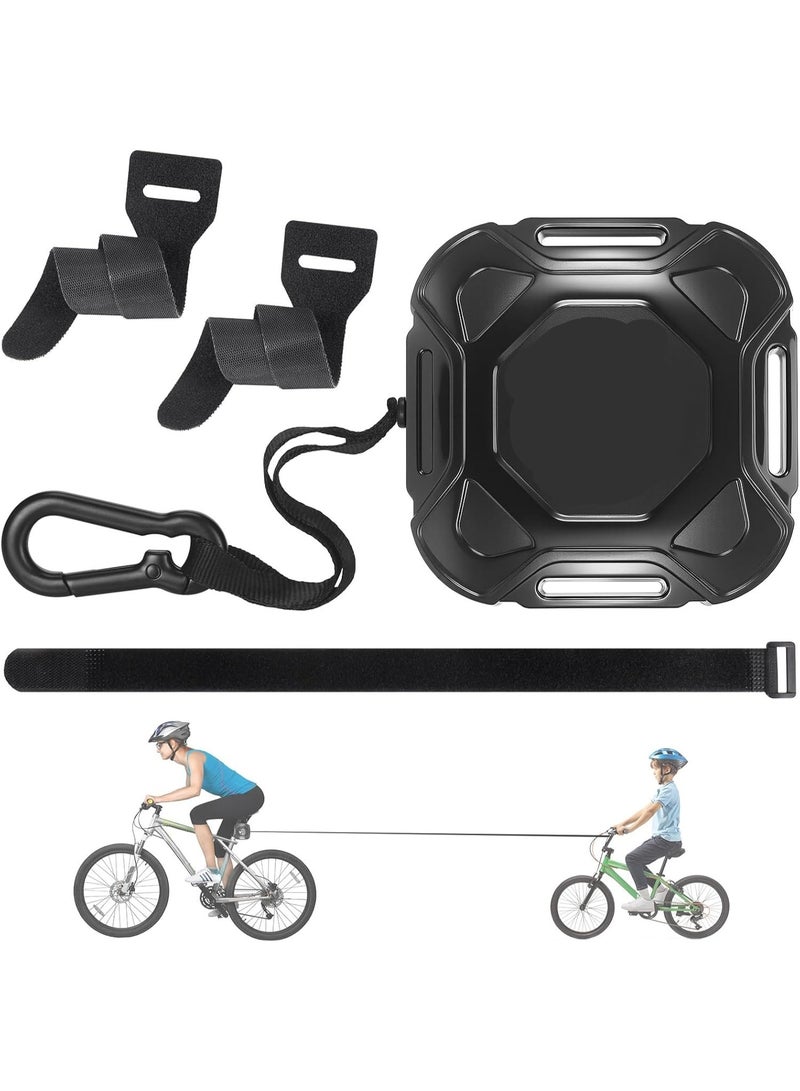 Soofam Bike Tow Rope for Kids, 2.5m Bicycle Tow Rope Retractable, Bicycle Cycling Parent-Child Pull Strap, Bike Accessories Portable For Adult Kids, Fits All Bikes, Towing Loads of Up to 100 kg - Image 1