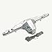 EPTNNASO Aluminum Rear Axle Housing Gearbox Differential Carrier Silver for Traxxas 17 UDR Unlimited Desert Racer Truck 8540 8541 - Image 4