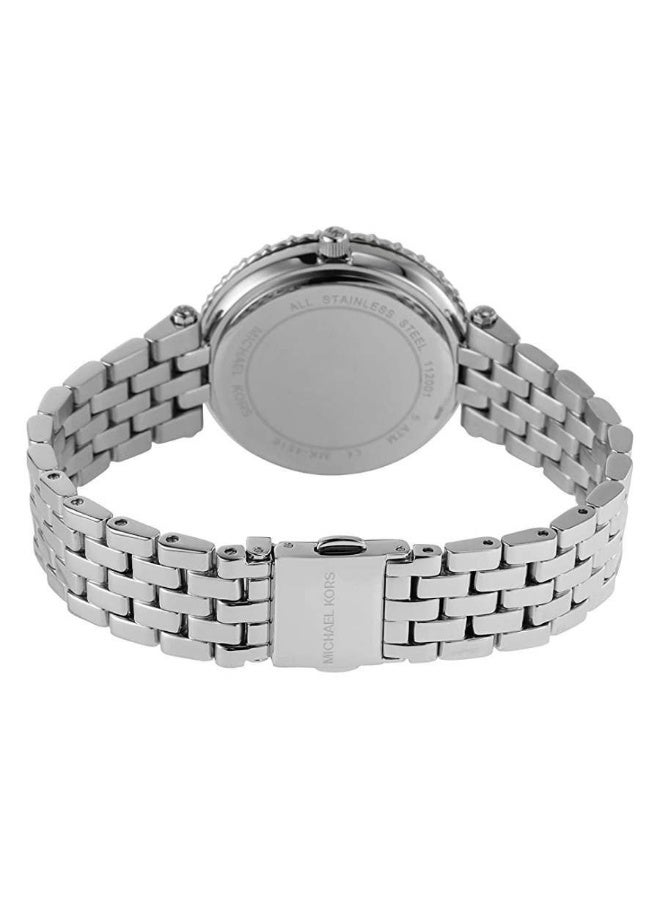 Michael Kors Women Michael Kors MK4516 Ladies Darci Watch with Blue and White Stones - Image 3
