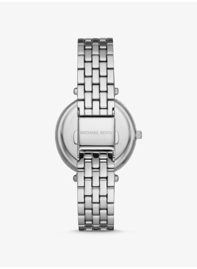 Michael Kors Women Michael Kors MK4516 Ladies Darci Watch with Blue and White Stones - Image 2