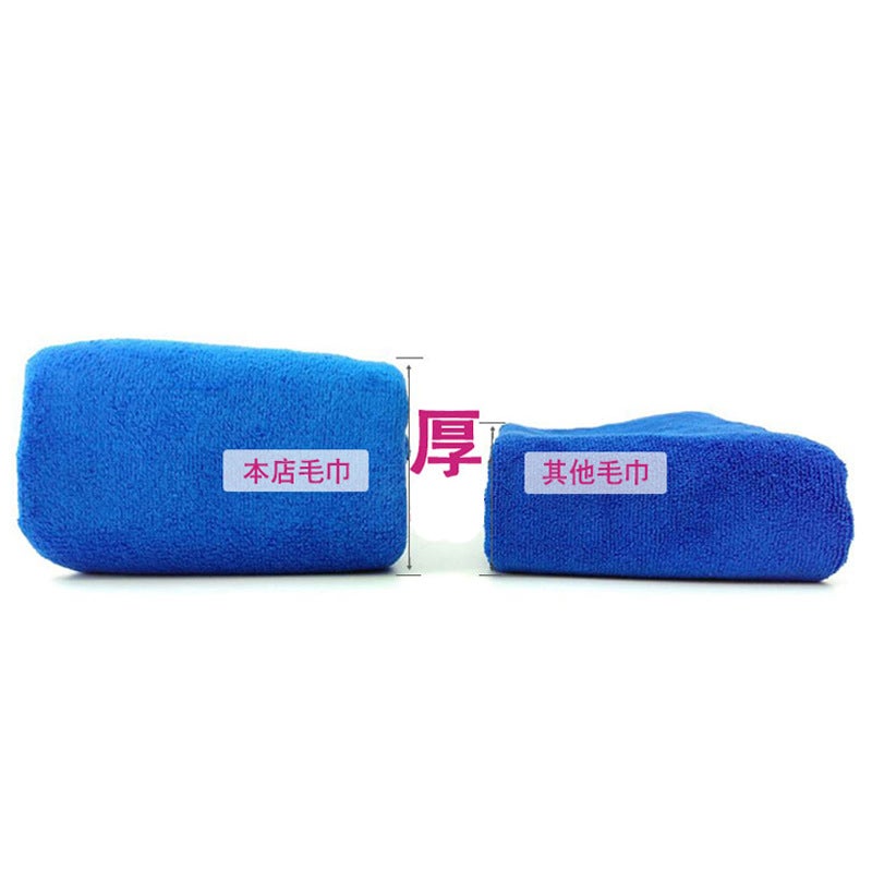 Barber Shop Towel Disinfection Towel Beauty Salon Baotou Thickened Hair Salon Hair Towel Lettering Advertising - Image 4
