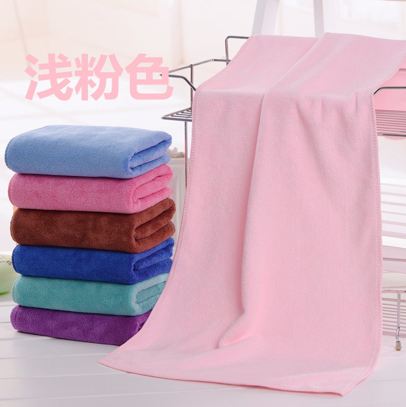 Barber Shop Towel Disinfection Towel Beauty Salon Baotou Thickened Hair Salon Hair Towel Lettering Advertising - Image 1