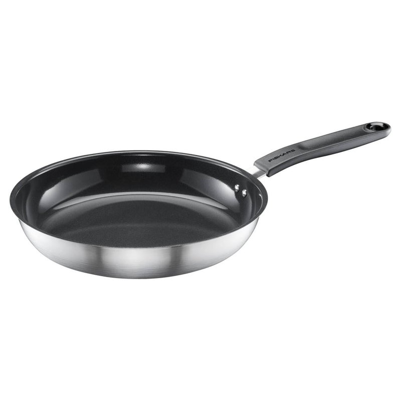 Fiskars Functional Form Frying Pan 26 cm BlackSilver - Image 1