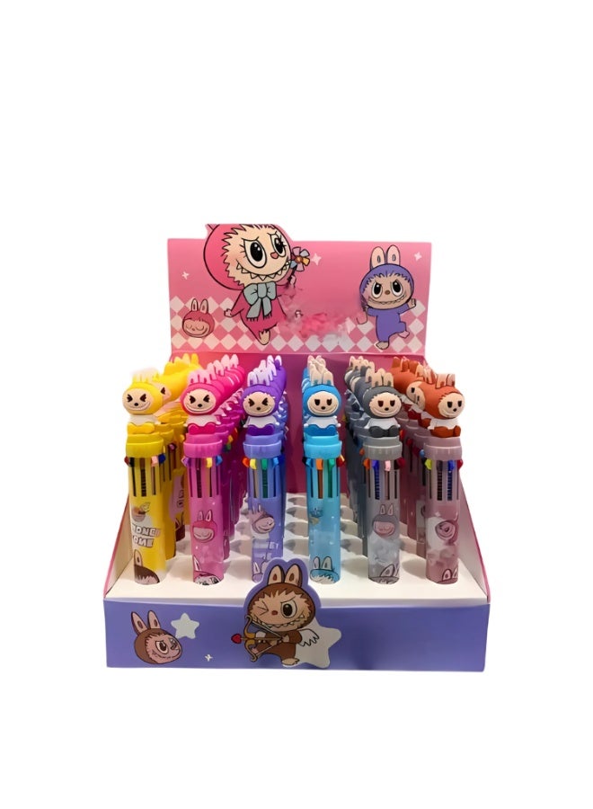 LABUBU Pen Labubu Multi-Colored Cute Cartoon Design Pen - Creativity and Fun in One Pen - Image 4