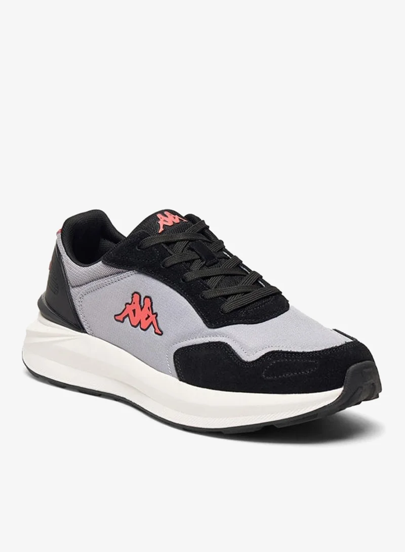 Men's Panelled Lace-Up Sports Shoes