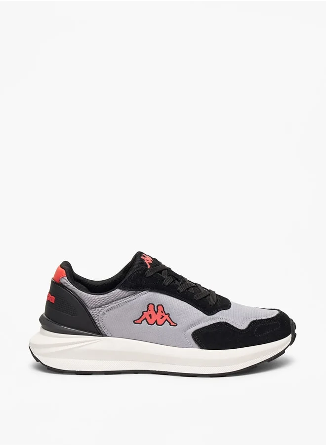 Kappa Men's Panelled Lace-Up Sports Shoes