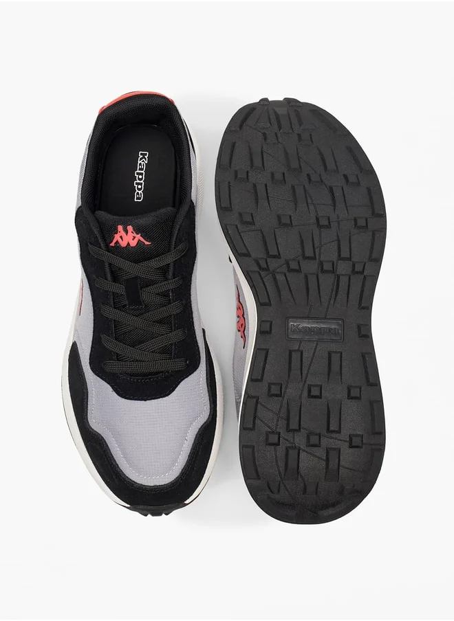 Kappa Men's Panelled Lace-Up Sports Shoes