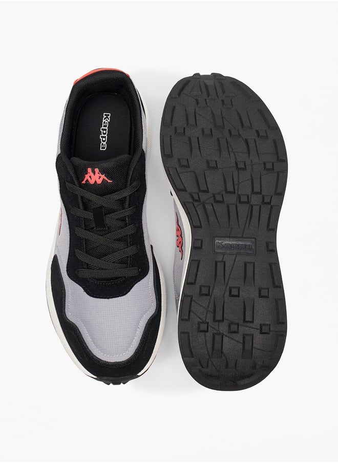 Kappa Men's Panelled Lace-Up Sports Shoes  - Image 4