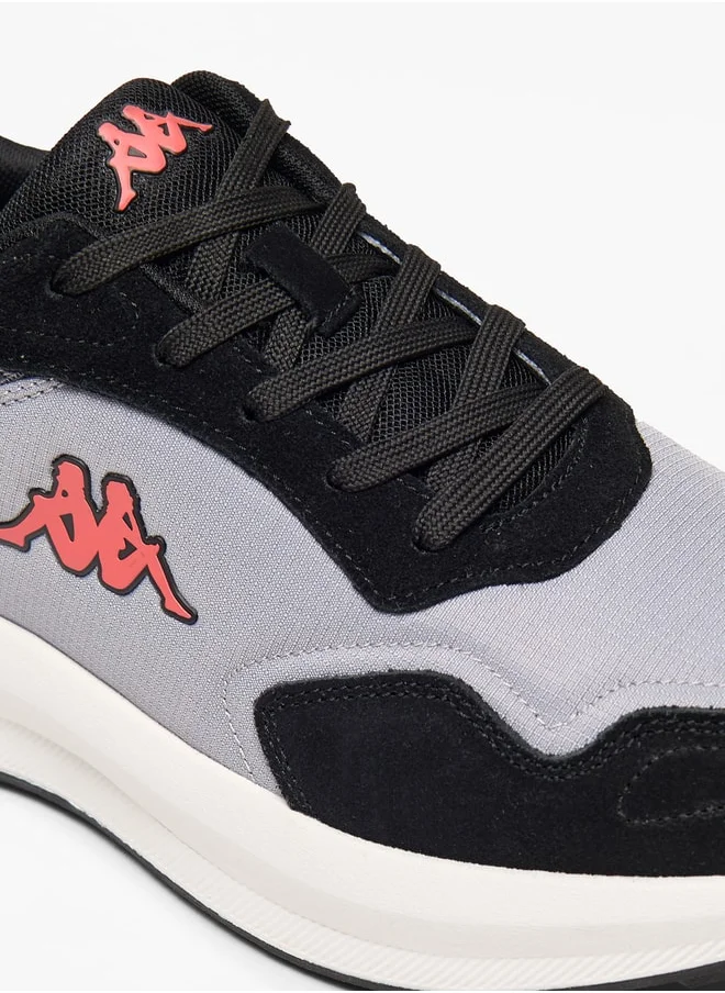 Kappa Men's Panelled Lace-Up Sports Shoes