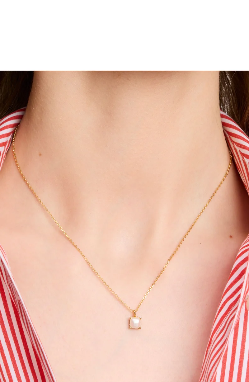 Kate Spade 6Mm Sq Pndt