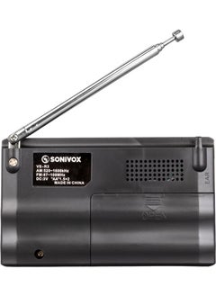 Sonivox VS-R3 SILVER COLOR POCKET TYPE ANALOGUE FM RADIO  - Image 2