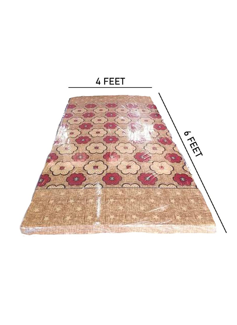 NIVEDHA MATTRESS Nivedha Mattress Multipurpose Durable Travel Yoga Mat Trekking Soft PU Foam Mattress 28 Density Size 6x4 ft 72x48x2inch Pack of 1  - Image 2