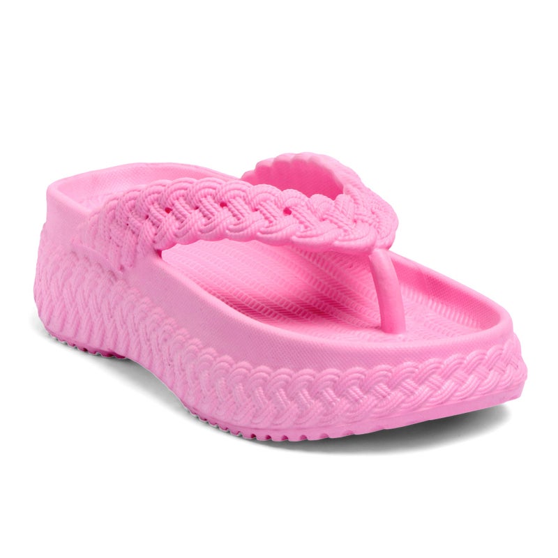 Face Pink Flip Flops for Her - Image 5