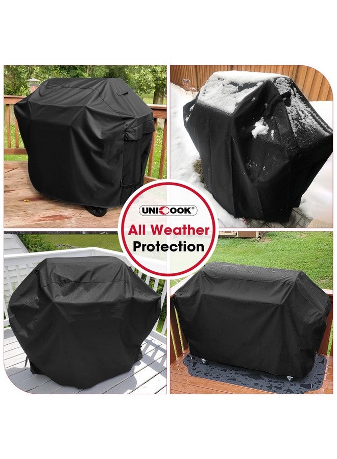 Unicook Unicook Grill Cover 55 Inch for Outdoor Grill, Heavy Duty, Waterproof, Fade Resistant, BBQ Cover with Handles/Straps/Air Vents, Compatible with Weber Charbroil Nexgrill Gas Grills etc  - Image 2