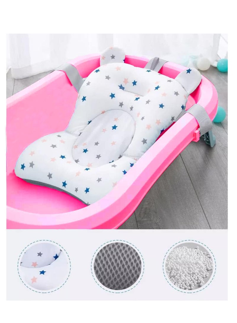 STAR BABiES Sunbaby Buy 1 Get 1 (Sunbaby Splash Bathtub with Baby Cushion) - Pink - Image 5