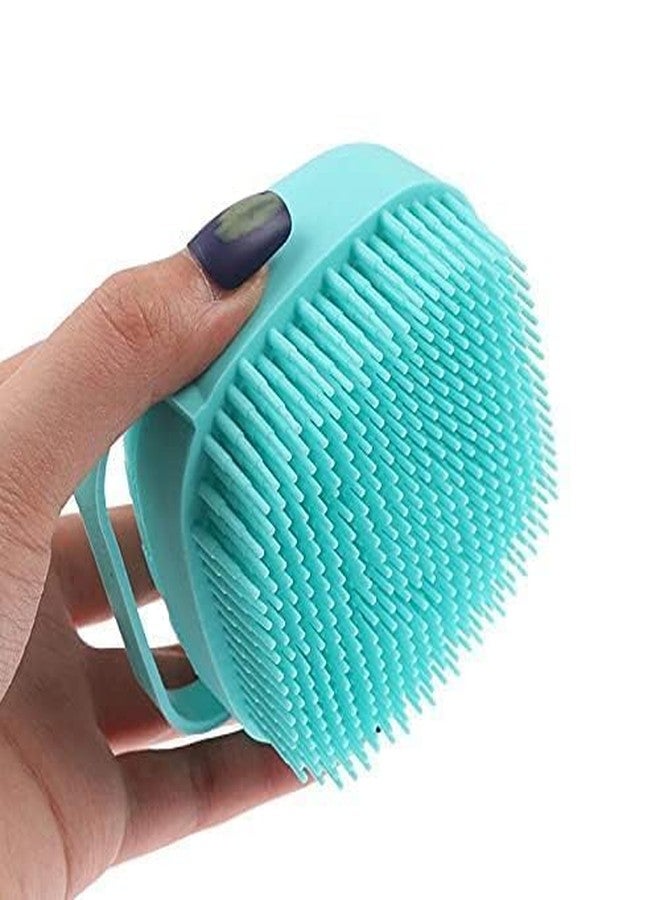 PYARI BETY Body Scrubber with Soap Dispenser Brush, Silicone Exfoliating Brushes, Soft Exfoliator, Bath Loofah for Babies, Kids, Women, Men - Image 1