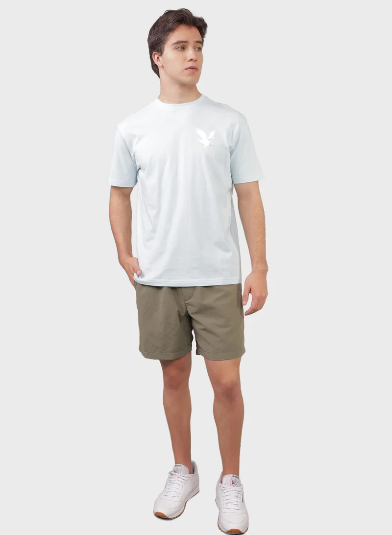 American Eagle Logo Crew Neck T-Shirt