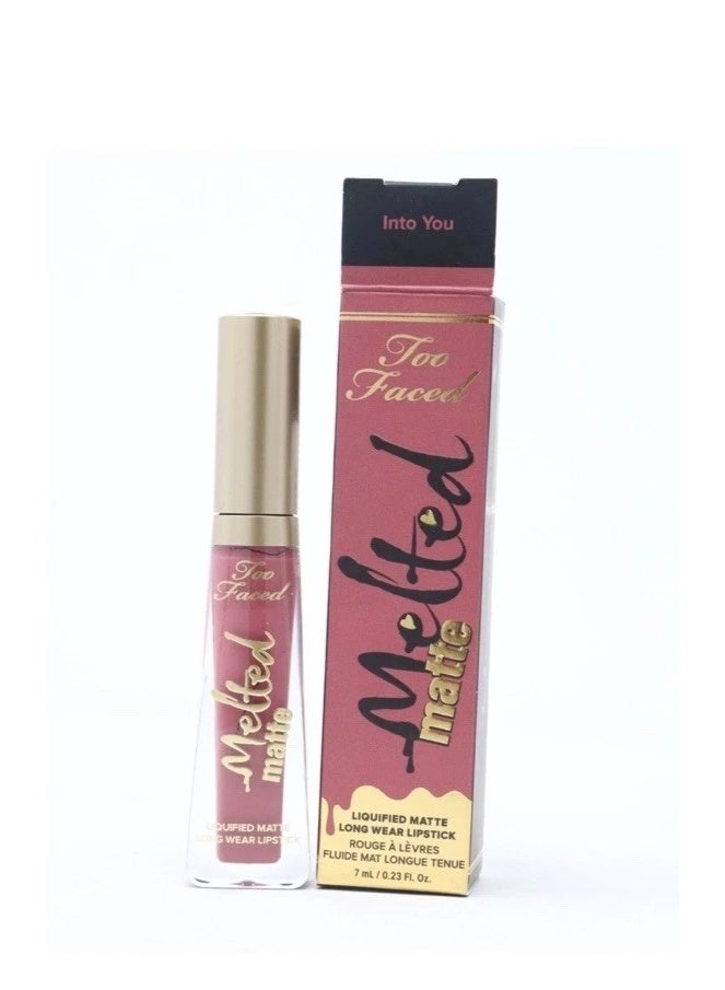 Too FacedCosmetics Too Faced Melted Matte Liquified Long Wear Lipstick - Into You - Image 5