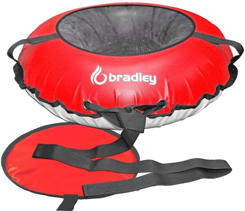Bradley Snow Tubes: 42-Inch Heavy Duty Inflatable Sledding Tubes with or Without Padded Saucer Sled - Elevate Your Snow Fun! Best Sledding Adventure Tubes Blue - Image 2
