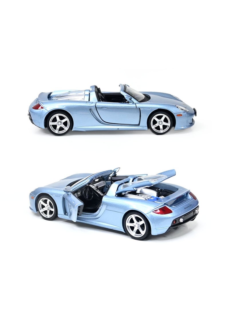 Motormax 1:24 Scale Die cast Porsche Carrera GT convertible car - Image 2