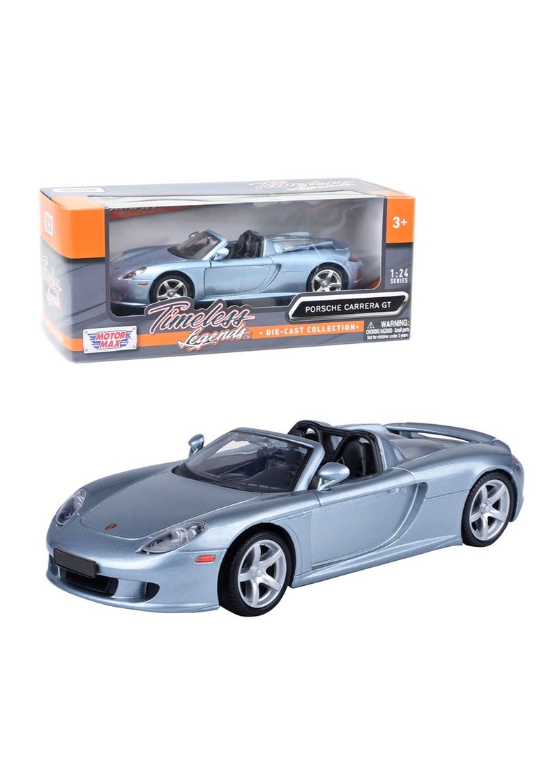 Motormax 1:24 Scale Die cast Porsche Carrera GT convertible car - Image 1