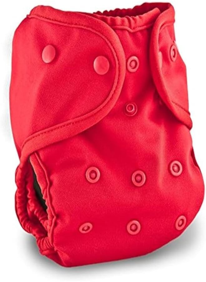 Buttons Diapers Buttons Diapers Cloth Cover - One Size - Tangerine - (See Other Color Options) 