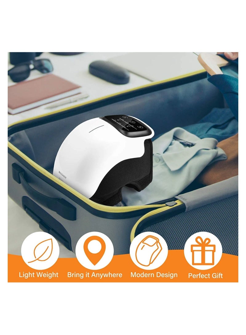 Generic Wireless Knee Massager, Infrared Heat and Vibration Knee Pain Relief for Swelling Stiff Joints, Stretched Ligament and Muscles Injuries  - Image 5
