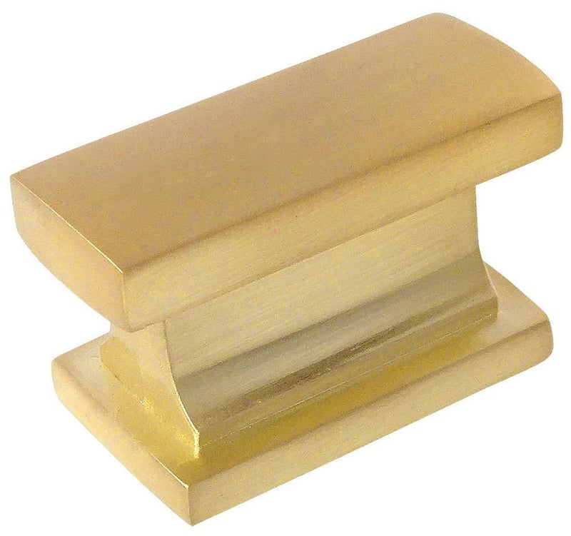 Cosmas 10 Pack 701BB Brushed Brass Contemporary Cabinet Hardware Knob 1716 Length