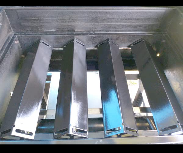 Votenli P9215A (4-Pack) 16 1/2 Inches Porcelain Steel Heat Plate Replacement for BBQ Grillware, Uniflame, Charbroil 463210310, 463210511, 463211511, 463211513, 463211514, 463211711 Grill Chef and Others - Image 4