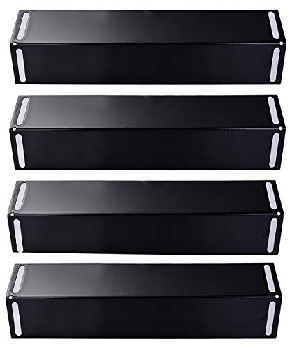 Votenli P9215A (4-Pack) 16 1/2 Inches Porcelain Steel Heat Plate Replacement for BBQ Grillware, Uniflame, Charbroil 463210310, 463210511, 463211511, 463211513, 463211514, 463211711 Grill Chef and Others - Image 3