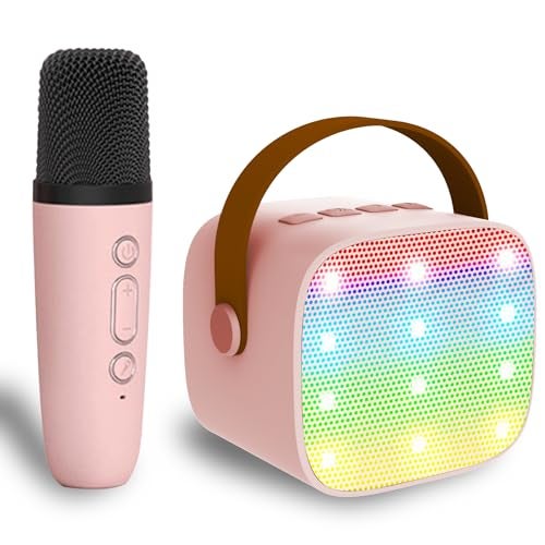 Darkant Mini Karaoke Machine for Kids & Adult, 4-12 Years Old Girls Christmas Birthday Gift for Boys, Karaoke Toys Gifts for Girls Ages 4, 5, 6, 7, 8, 9, 10, 12 +Year Old Birthday Party - Image 1