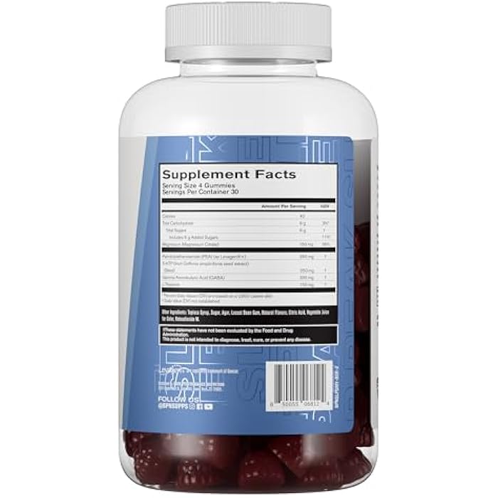BARE PERFORMANCE NUTRITION, BPN Peak Sleep Gummy, Sleep Aid & Recovery Support Supplement, 30 Servings, Berry - Image 4