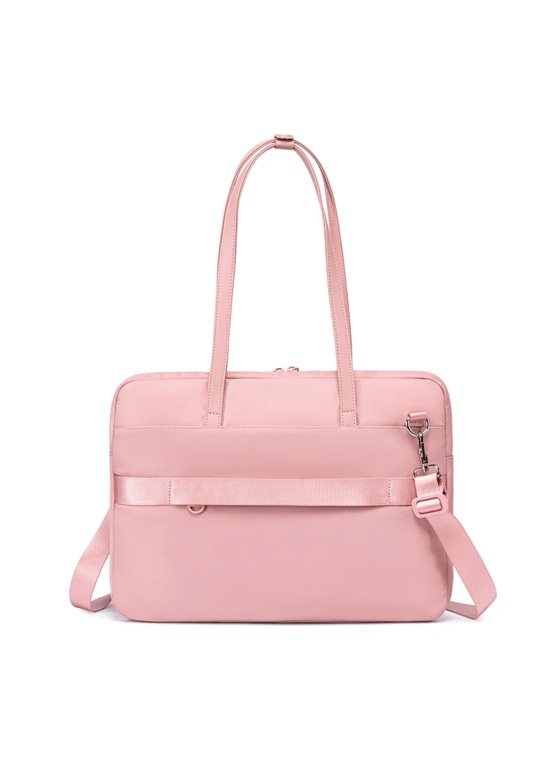 Chantria Pink Durable Laptop Bag Water Resistant Premium Women’s Hand Bag with Multifunctional Compartment with Multiple Pockets for Casual/Work/College/ School, CB00773-PINK  | Best Price UAE