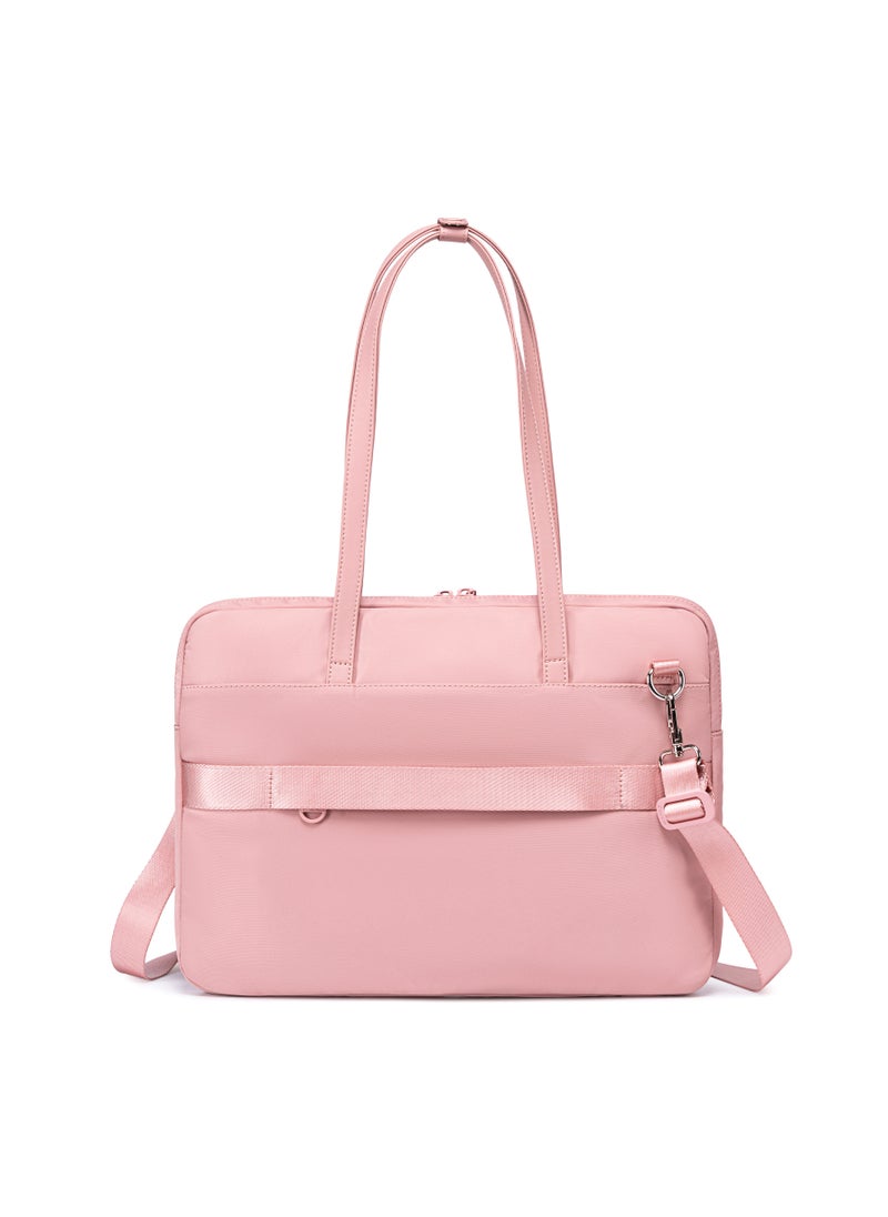 Chantria Durable Laptop Bag Water Resistant Premium Women’s Hand Bag with Multifunctional Compartment with Multiple Pockets for Casual/Work/College/ School, CB00773-PINK  - Image 4