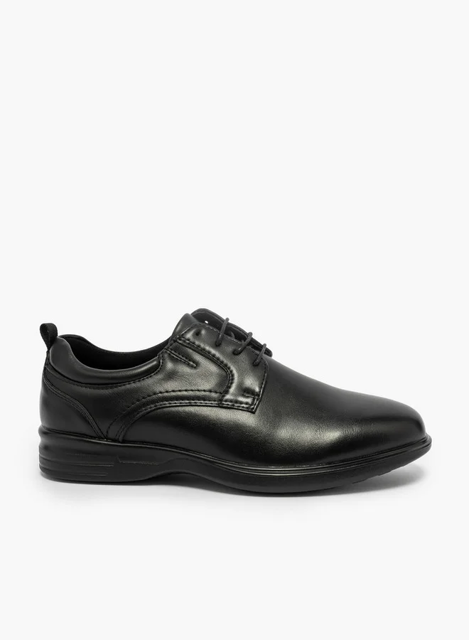 ال بي ال من شو اكسبرس Solid Lace-Up Derby Shoes