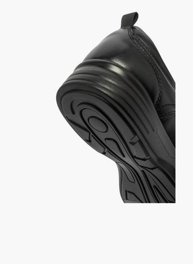 LBL by Shoexpress Solid Lace-Up Derby Shoes - Image 4