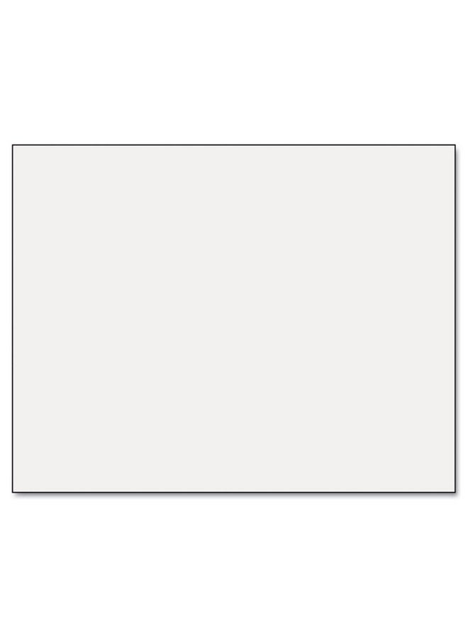 Pacon 54611 Peacock Six Ply Railroad Board 22 X 28 White 25 Carton