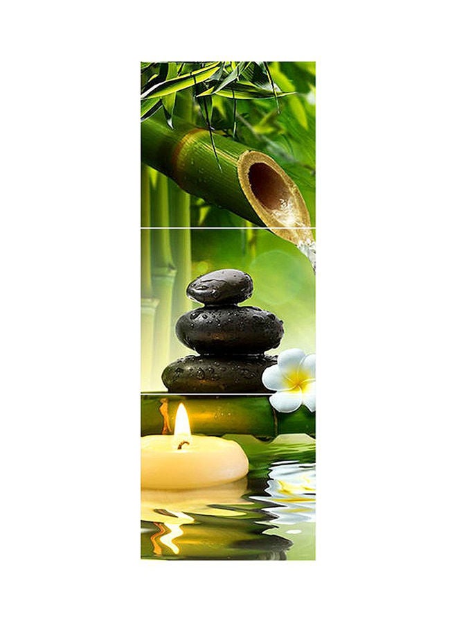 نيبمينينت مجموعة تطريز اللوحات الفنية بالألماس بنمط متقاطع 5D من سلسلة اصنعها بنفسك بتصميم منظر طبيعي 3 قطع متعدد الألوان 80x30سم - Image 1