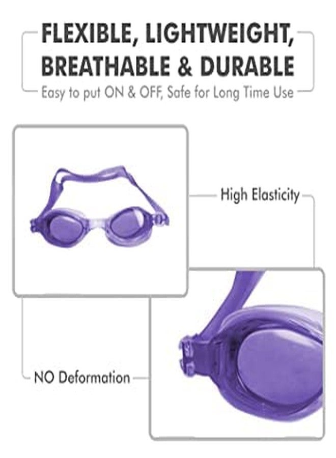 KAVIN Leakproof Anti Fog Swimming Goggles UV Protection Swim Eyeglasses for Men and Women Multicolor - Image 5