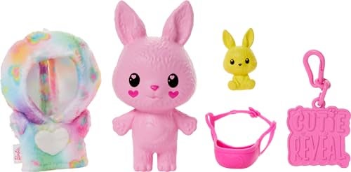 Barbie Cutie Reveal Animal Color Dream-Themed Pet & Accessories with 5 Surprises Including Mini Pet, Color Change & Clip - Image 5