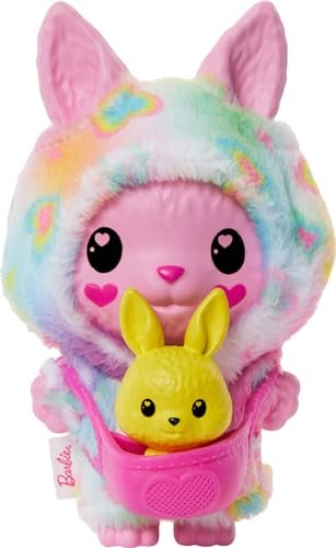 Barbie Cutie Reveal Animal Color Dream-Themed Pet & Accessories with 5 Surprises Including Mini Pet, Color Change & Clip - Image 4