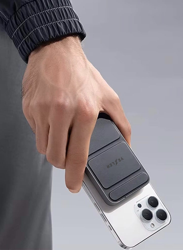 Yezler ENERGIX Y100 10000mAh Wireless Power Bank & Desktop Stand, PD22.5W, 15W Output, MagSafe Strong Absorption – Compact & Efficient - Image 5