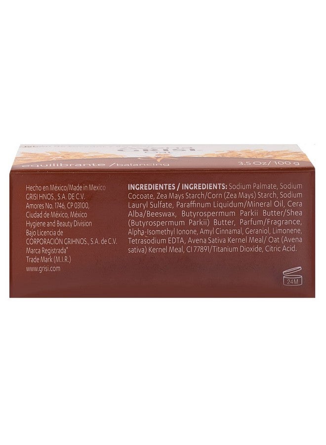 Grisi Oat Soap Cleansing Balancing Soap with Natural Oat Assists in Balancing your Skin and Moisturizing it Delicate, 6-Pack of 3.5 Oz Each Soap, 6 Soaps - Image 4