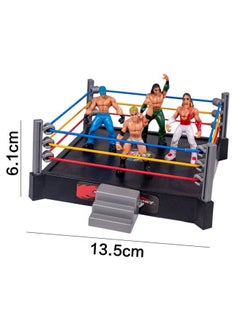 Contains 12 Wrestler Doll Sets And Accessories, Four-Corner Ring Scene Model Toys - pzsku/Z1C1395026435FCA0B45EZ/45/_/1718436319/8c0303a5-2875-4d0d-808b-70cd47820655