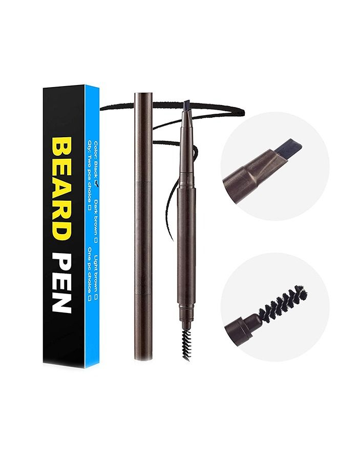 2 Pack Beard Filling Pen Black - Image 1