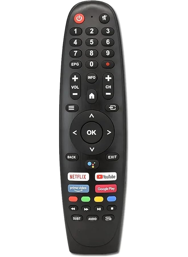 The Bros Replacement Remote Control Compatible with StarX TV, JVC, Magic Pro, and Stargold Smart TVs - Image 1