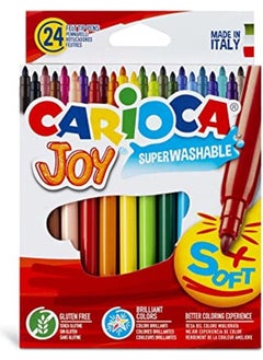 carioca Joy Super Washable Felt Paint Pen 24 pcs 