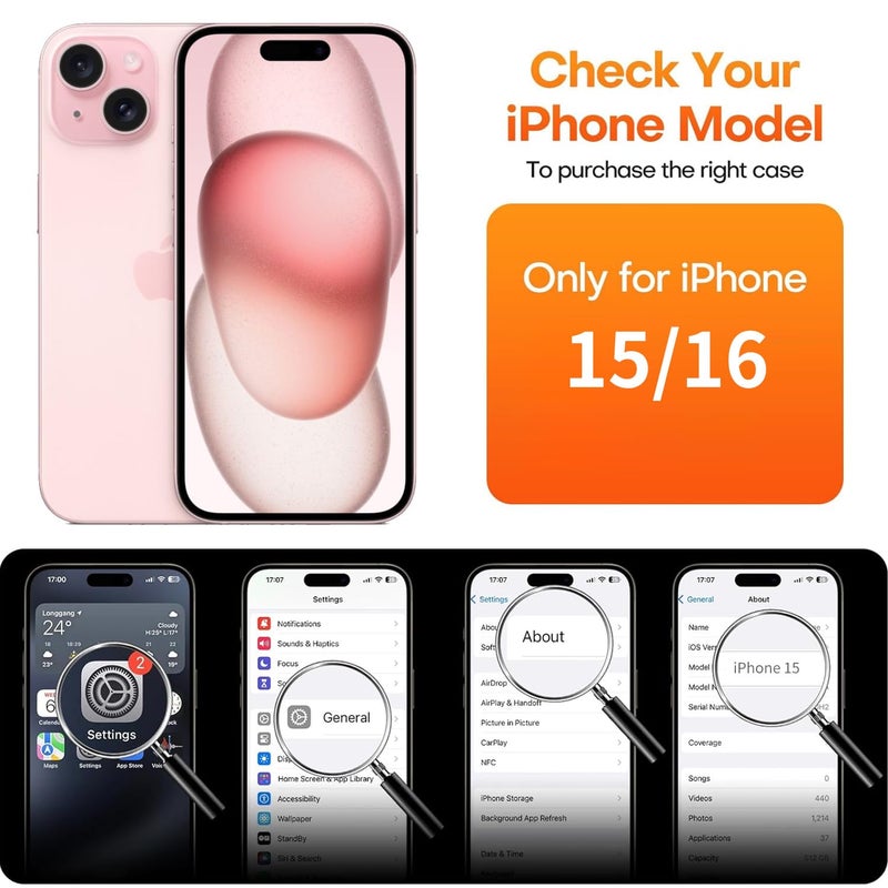 ImpactStrong 3-Pack Shatterproof Tempered Glass Screen Protector for iPhone 15 / iPhone 16 [Easy Installation Frame] [Bubble Free] [9H Hardness] [Full Coverage] Case Friendly, 6.1 Inch - Image 2
