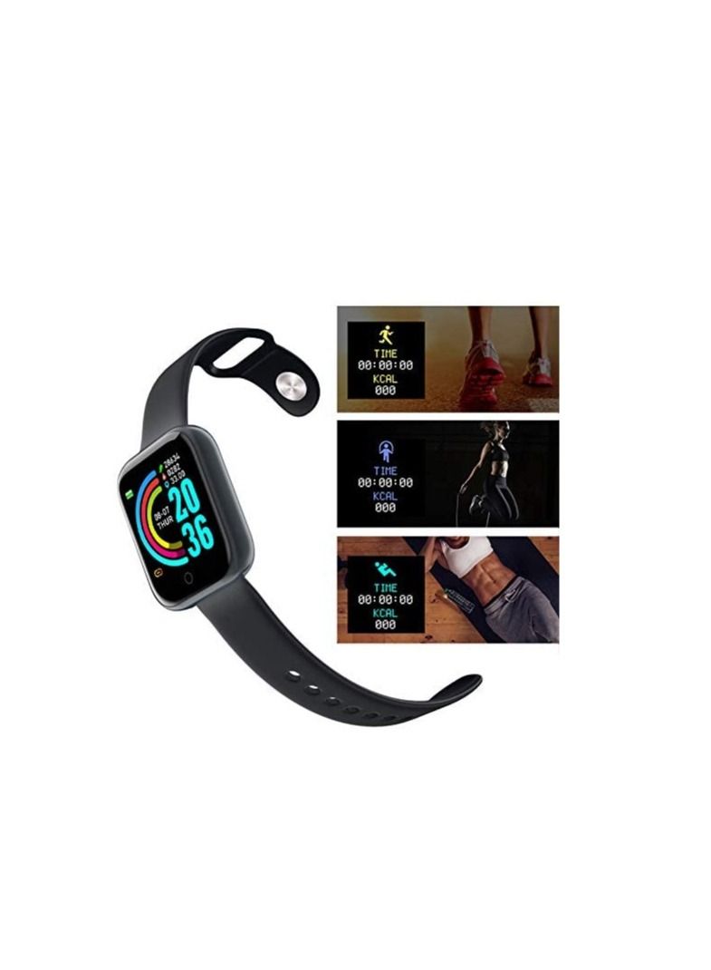 SYOSI Smart Watch, Fitness Tracker 1.44" Touch Screen Fitness Watch with Heart Rate Sleep Monitor, Blood Oxygen,Step Counter Smart Watch for Men Women Activity Trackers Smartwatch Sports for iOS Android - Image 5