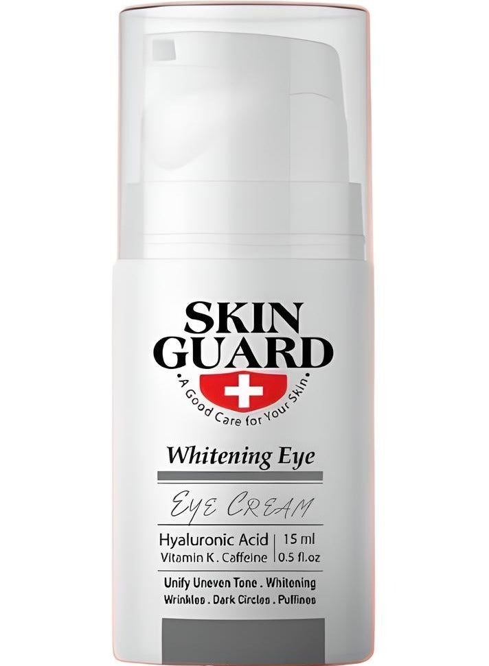 SKIN GUARD Hyaluronic Acid Whitening Eye Cream 15ml - Image 1